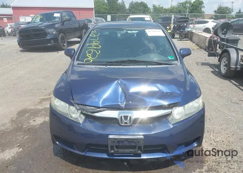 2009 Honda Civic Lx из США, поврежденный, VIN 19XFA16579E007645